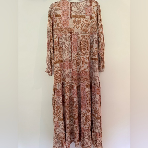 Red Dress Boutique Fields of Bloom Multi Print Maxi Dress - Picture 2 of 6